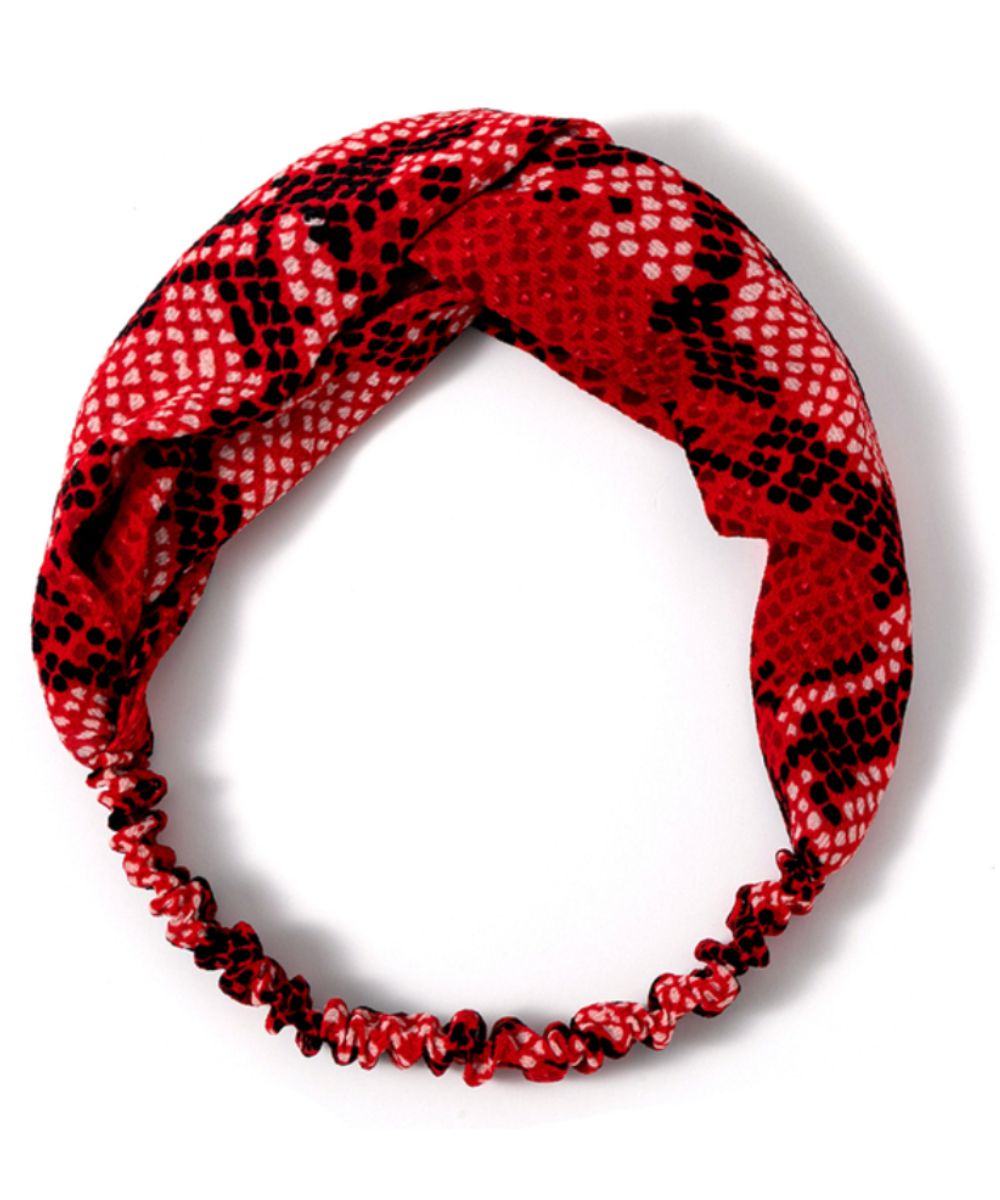Bandeau Large En Jersey Rouge Vif | FR Bandeau Large En Jersey Rouge Vif | FR