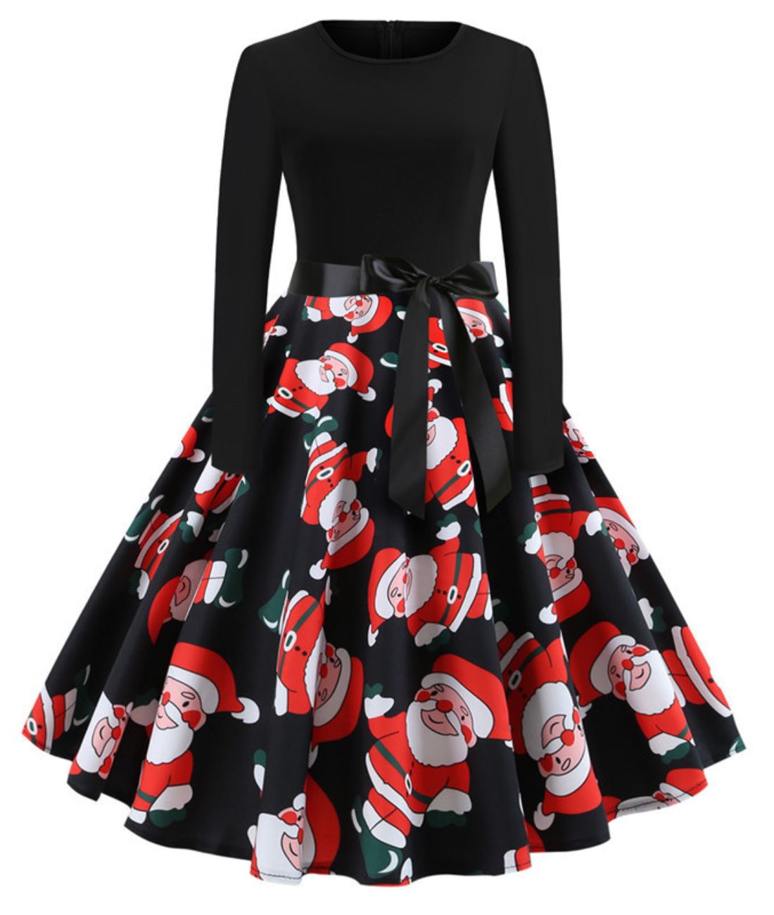 Robe D'hiver Année 50 Madame Vintage1