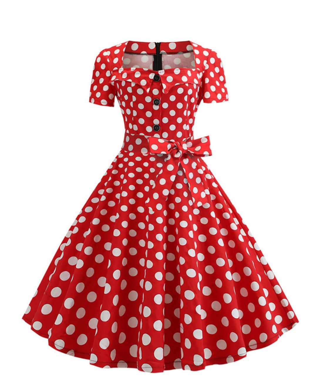 Robe Pin Up Rouge Ann e 60 Madame Vintage robe-pin-up-rouge-ann-e-60-madame-vintage