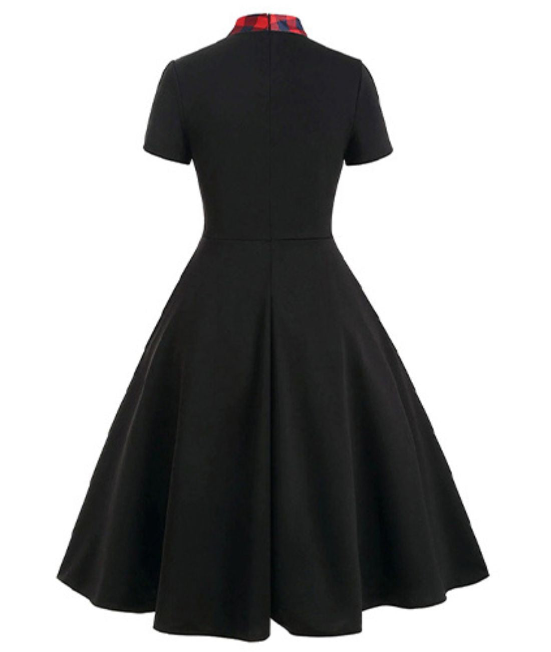 Robe Année 40 45 Noir - Madame Vintage