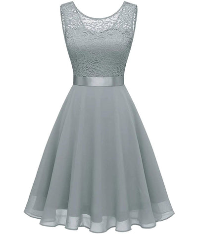 Robe Année 50 Dentelle - Madame Vintage