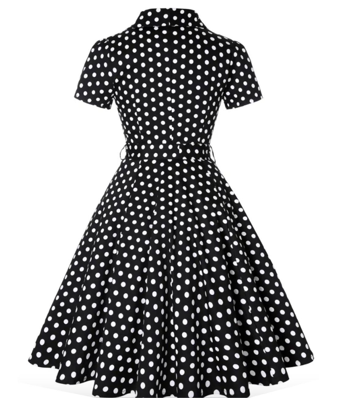 Robe Année 60 Avec Manches - Madame Vintage