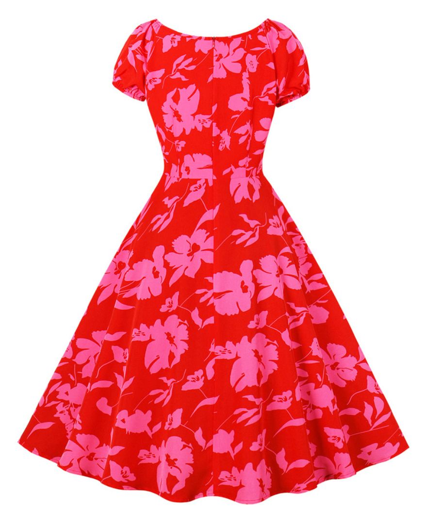 Robe Année 60 Trapèze - Madame Vintage