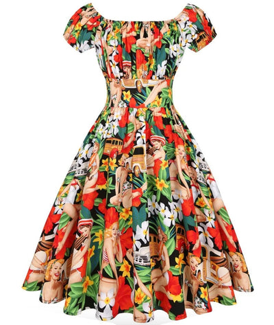 Robe Années 60 Hippie - Madame Vintage