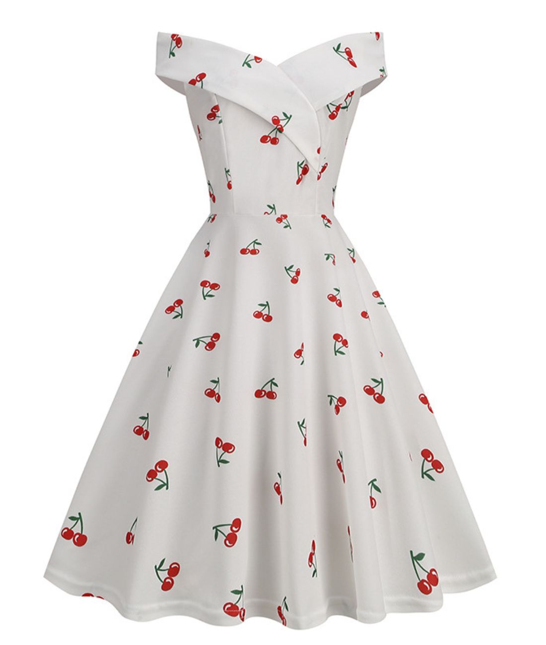 Robe Blanche Année 60 - Madame Vintage