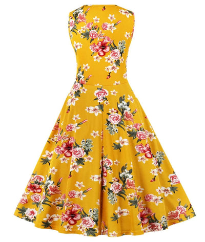 Robe Champêtre Année 50 - Madame Vintage