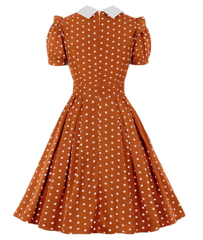 Robe Col Année 40 - Madame Vintage