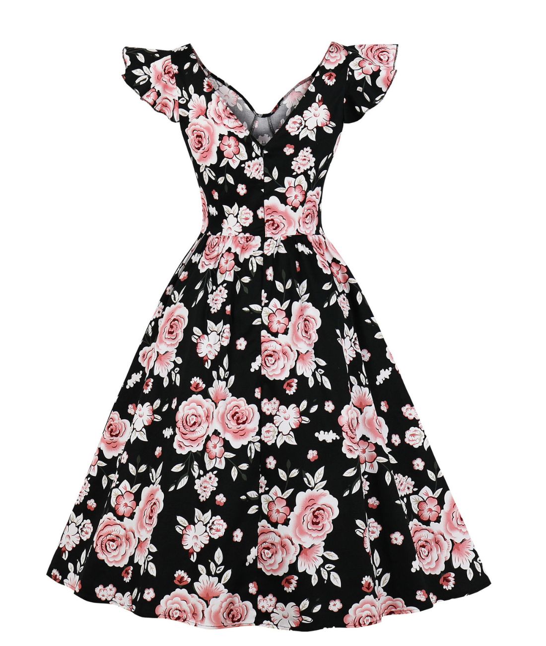 Robe De Cocktail Pin Up - Madame Vintage