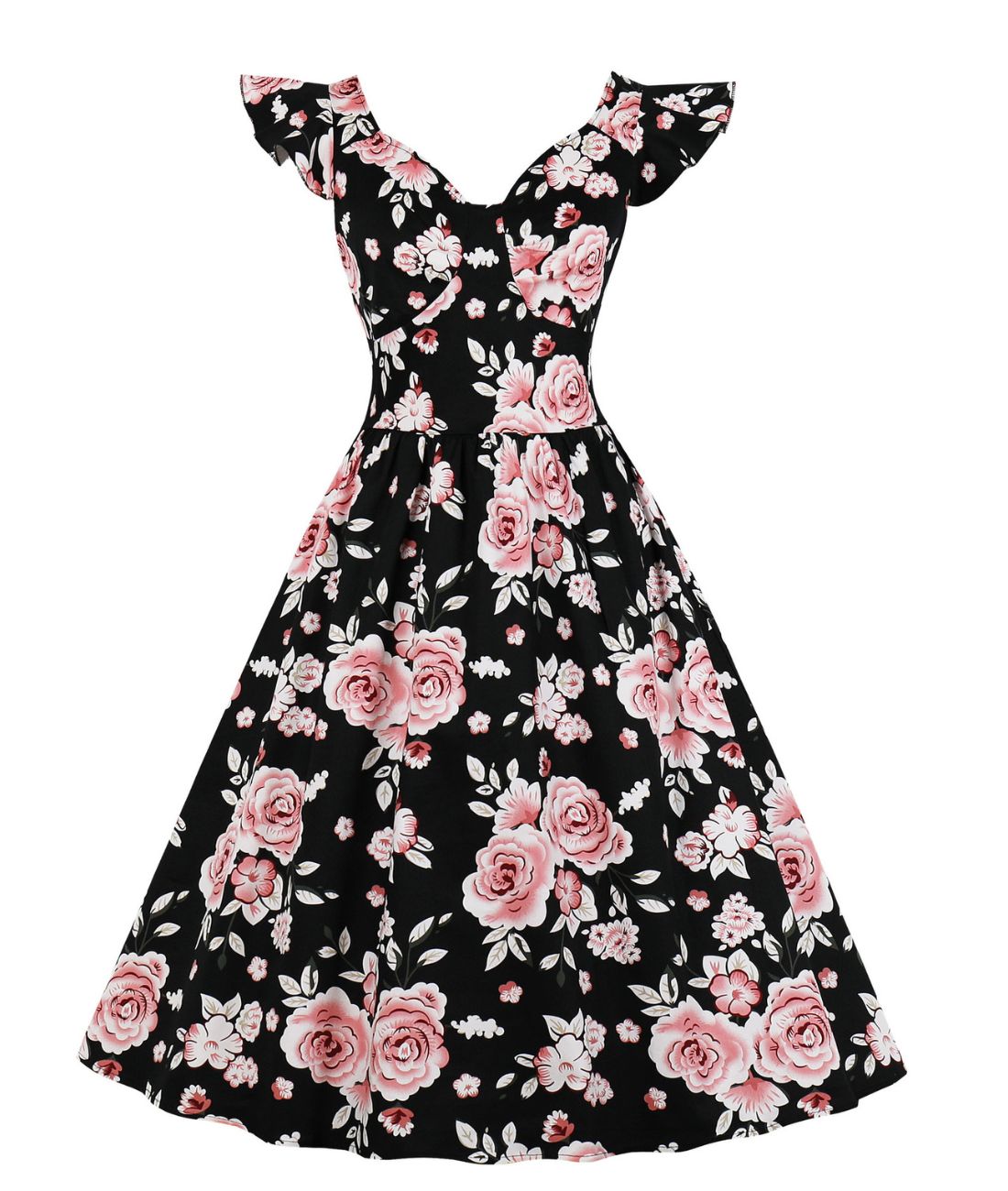 Robe De Cocktail Pin Up - Madame Vintage