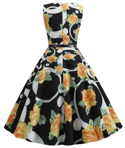 Robe De Soirée Pin Up - Madame Vintage