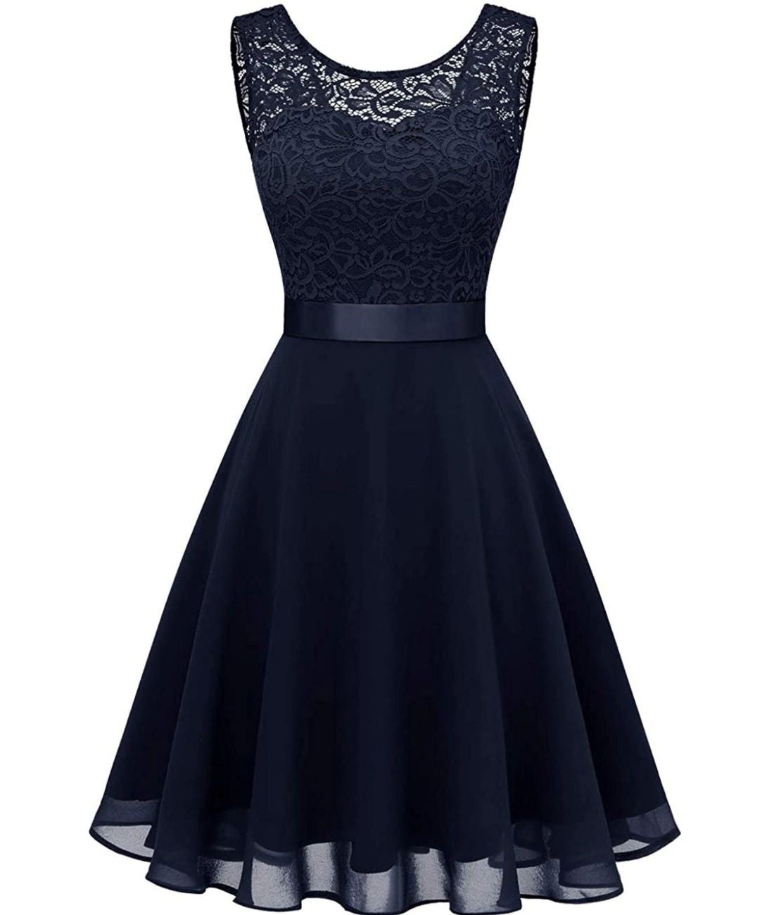 Robe Dentelle Annee 50 - Madame Vintage