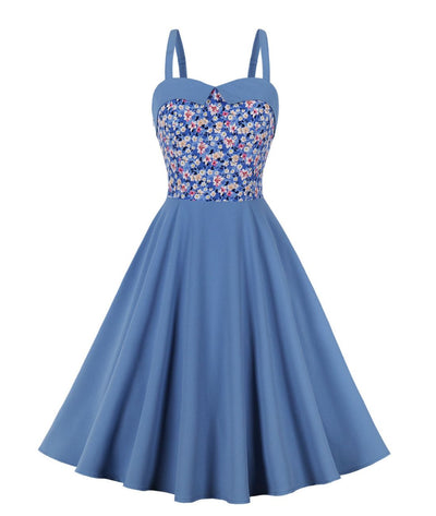 Robe Évasée Style Année 50 - Madame Vintage
