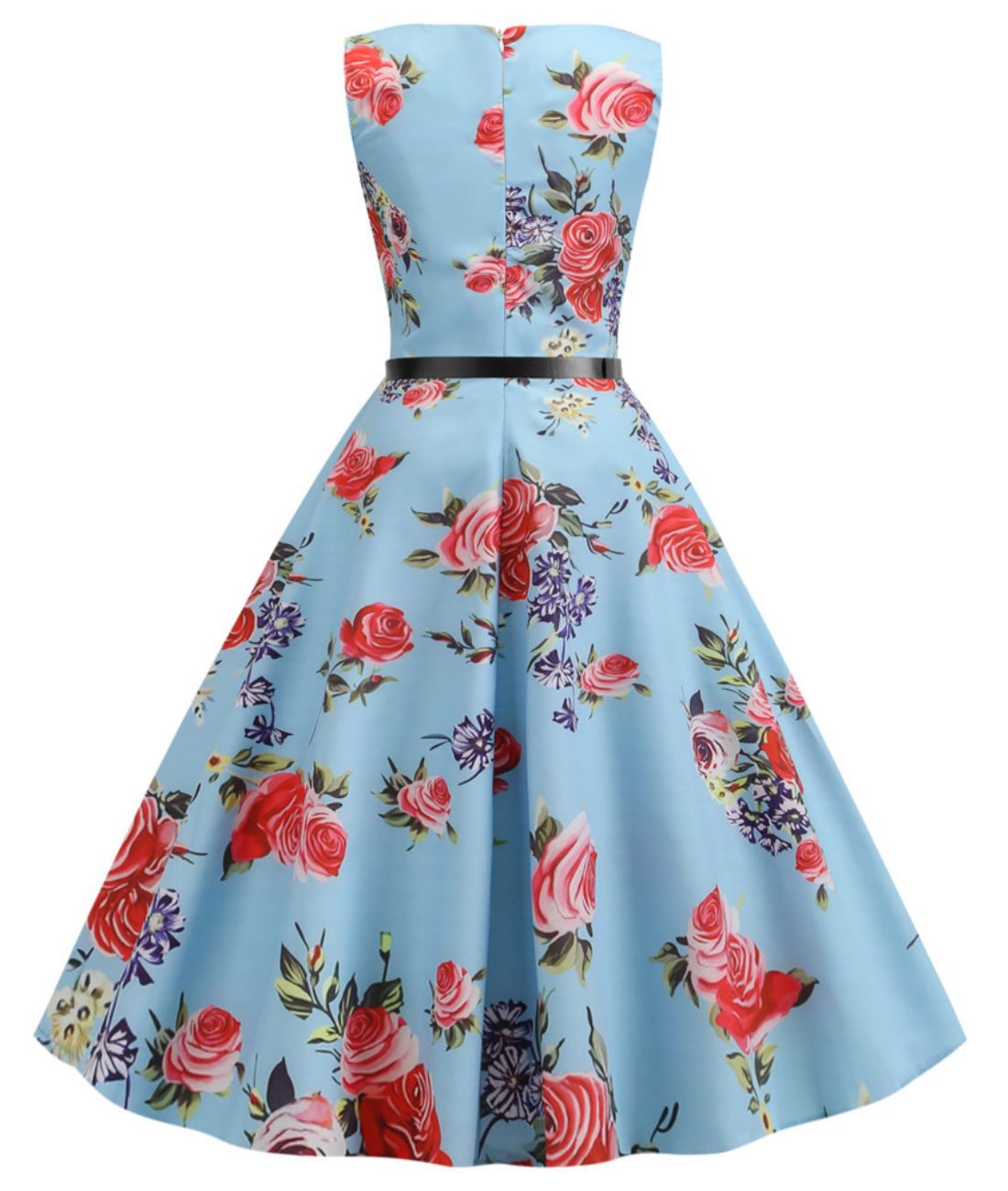 Robe Fleurie Année 50 - Madame Vintage