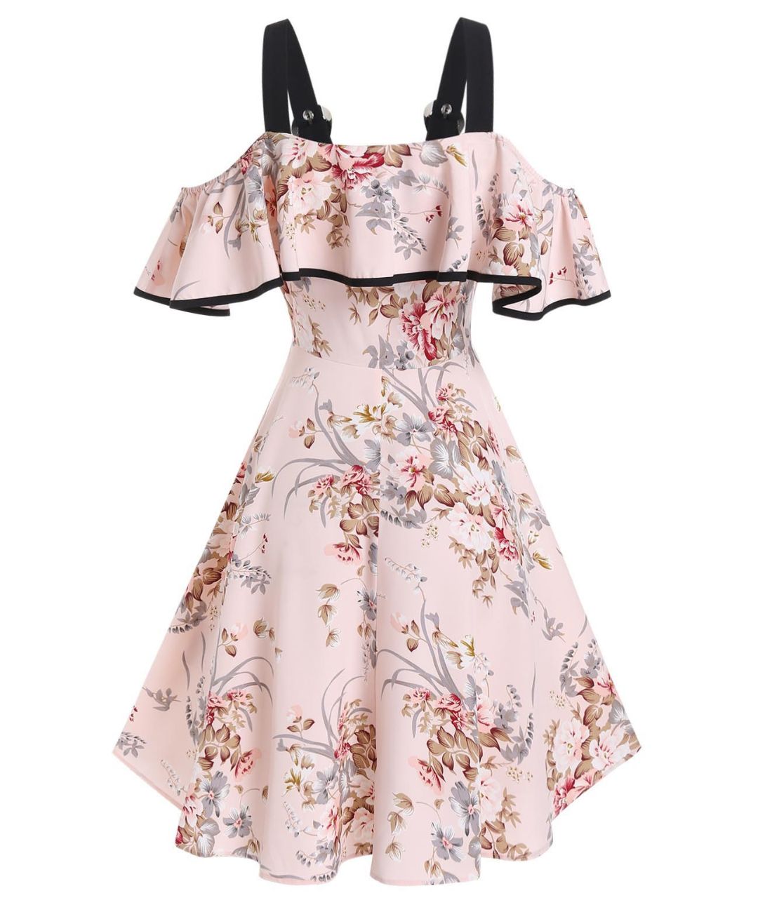 Robe Grande Taille Année 50 - Madame Vintage