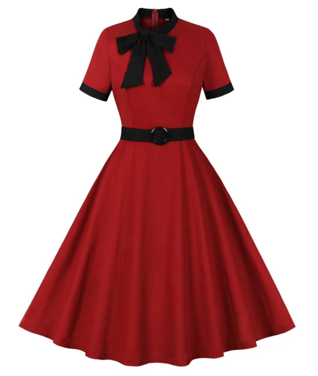 Robe Laine Années 50 - Madame Vintage