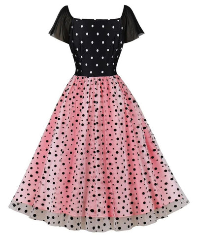 Robe Patineuse Année 50 - Madame Vintage