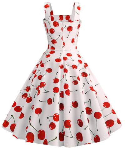 Robe Pin Up Cerise - Madame Vintage