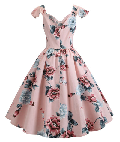 Robe Pin Up Dos Nu - Madame Vintage