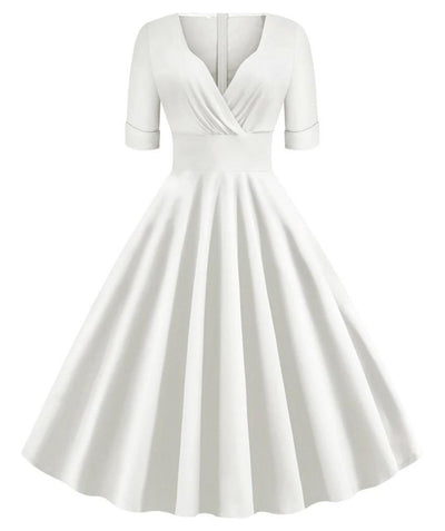 Robe Pin Up Grande Taille Mariage - Madame Vintage