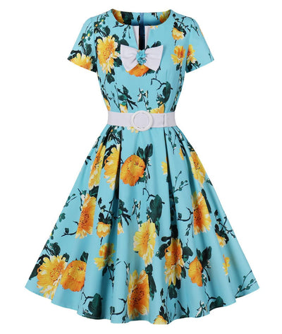 Robe Retro Chic Annee 50 - Madame Vintage