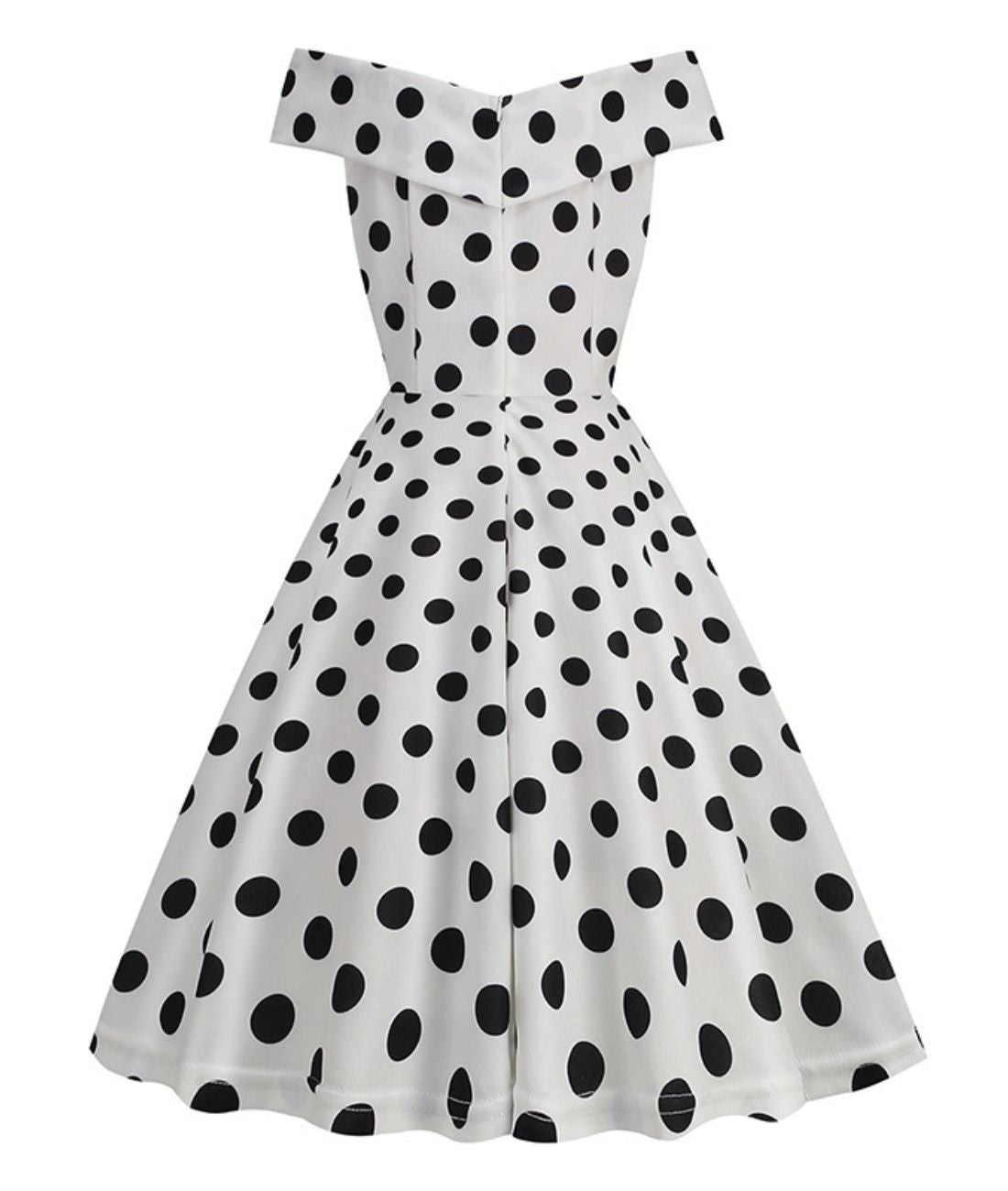Robe Rockabilly à Pois - Madame Vintage
