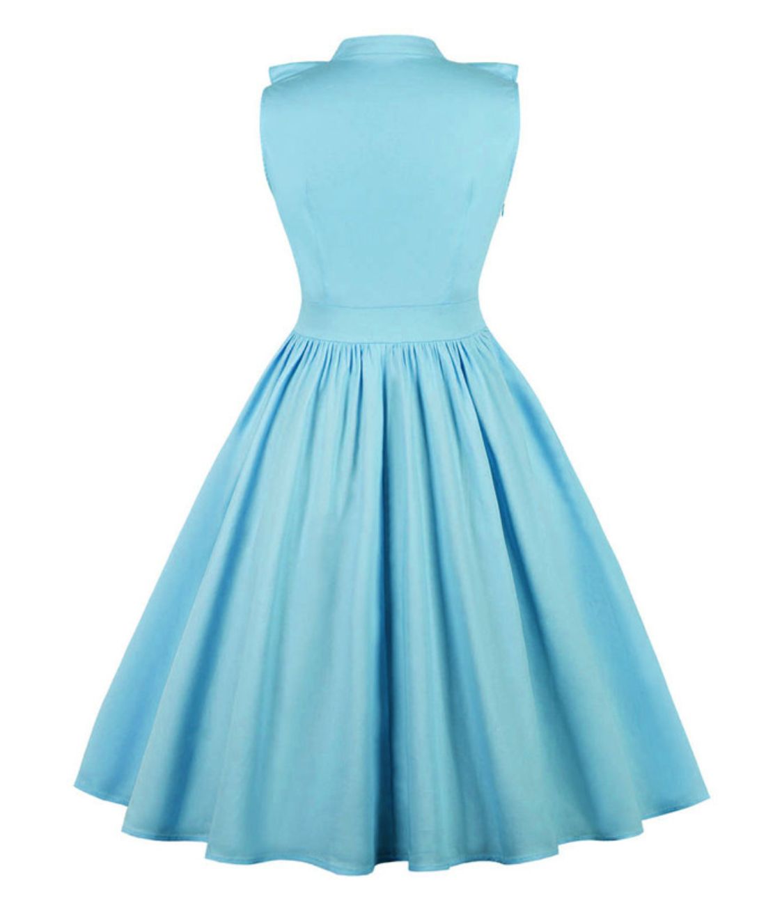 Robe Rockabilly Bleue - Madame Vintage