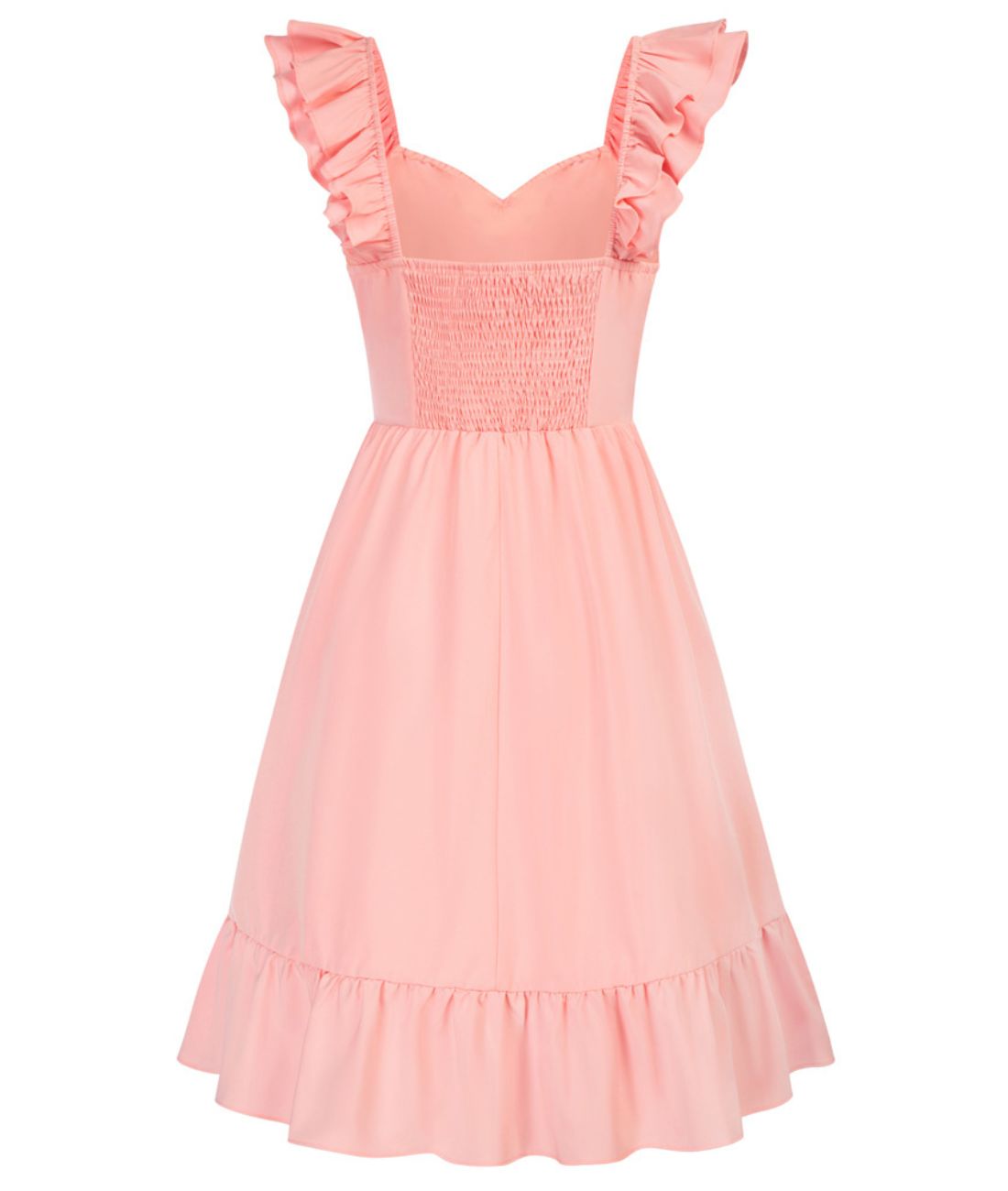 Robe Rockabilly Dos Nu Rose - Madame Vintage