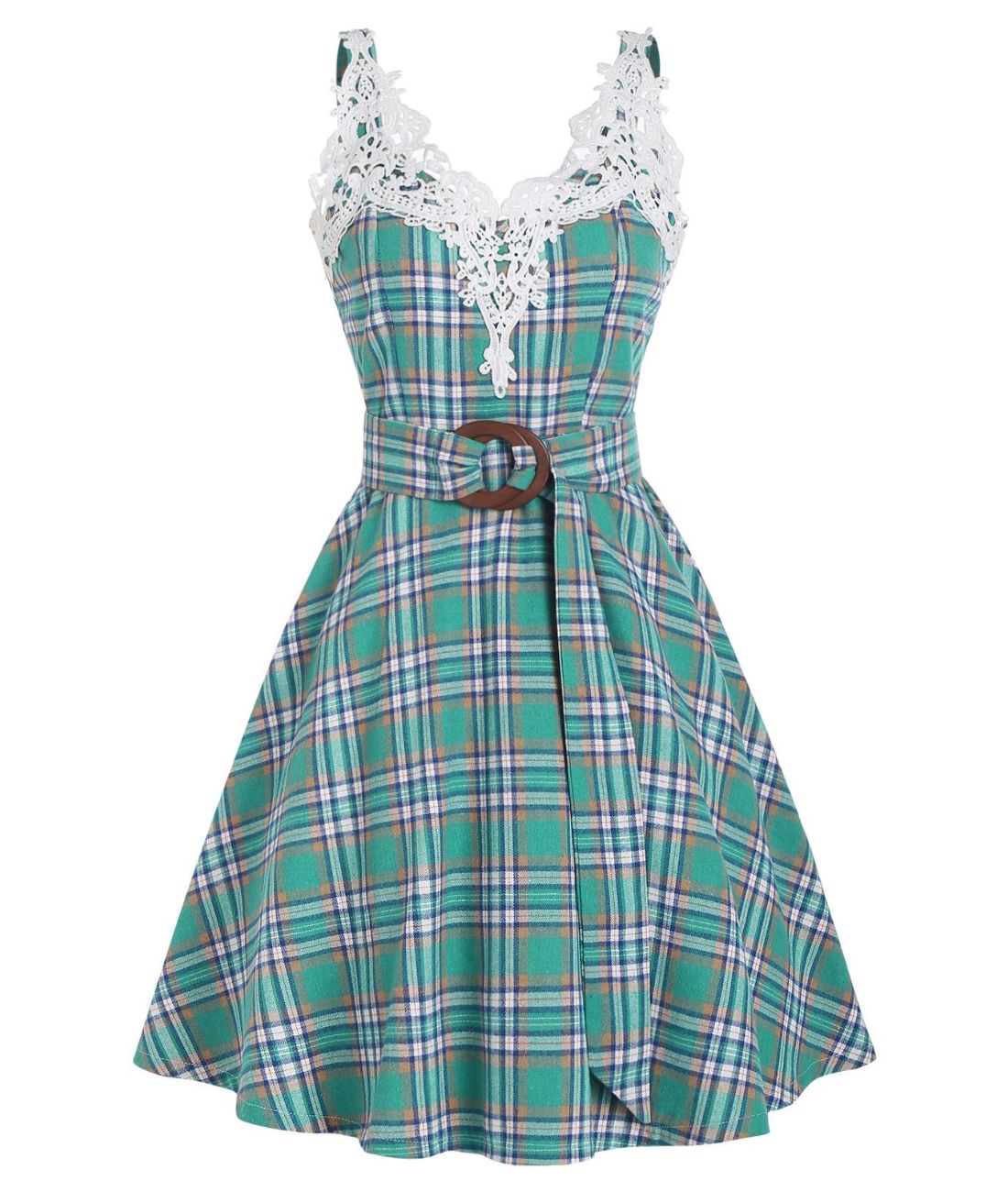 Robe Vintage Année 60 Dentelle - Madame Vintage
