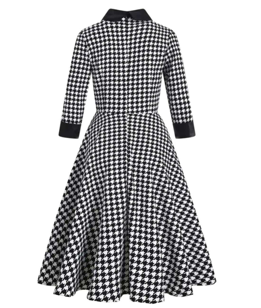 Robe Vintage Années 40 Asymétrique - Madame Vintage