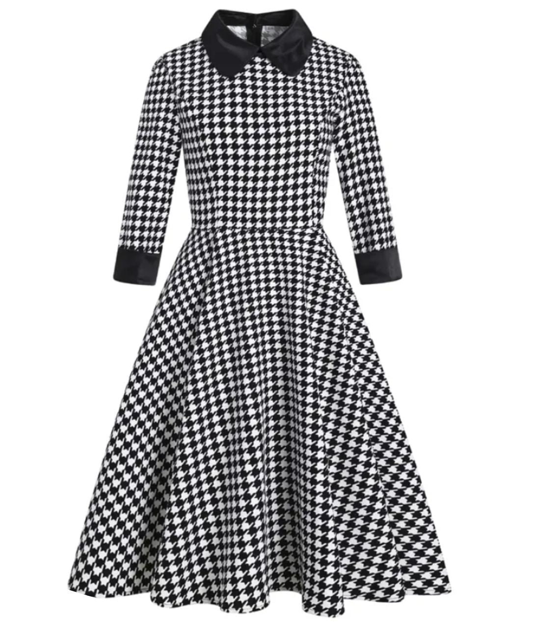 Robe Vintage Années 40 Asymétrique - Madame Vintage