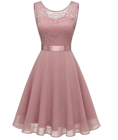 Robe Vintage Dentelle Annee 50 - Madame Vintage