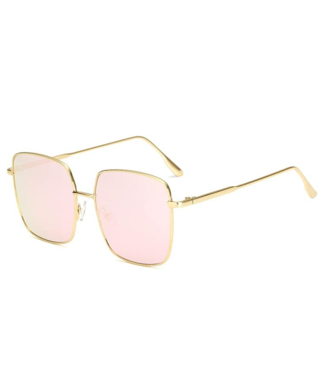 Lunette De Soleil Rectangulaire Vintage - Madame Vintage 