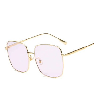 Lunette Soleil Rectangulaire Vintage - Madame Vintage