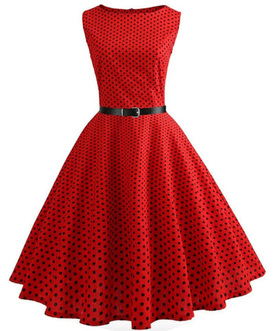 Robe Ajustée Année 60 - Madame-Vintage