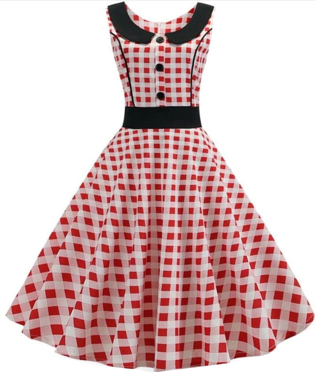 Robe Année 50 Rose - Madame Vintage