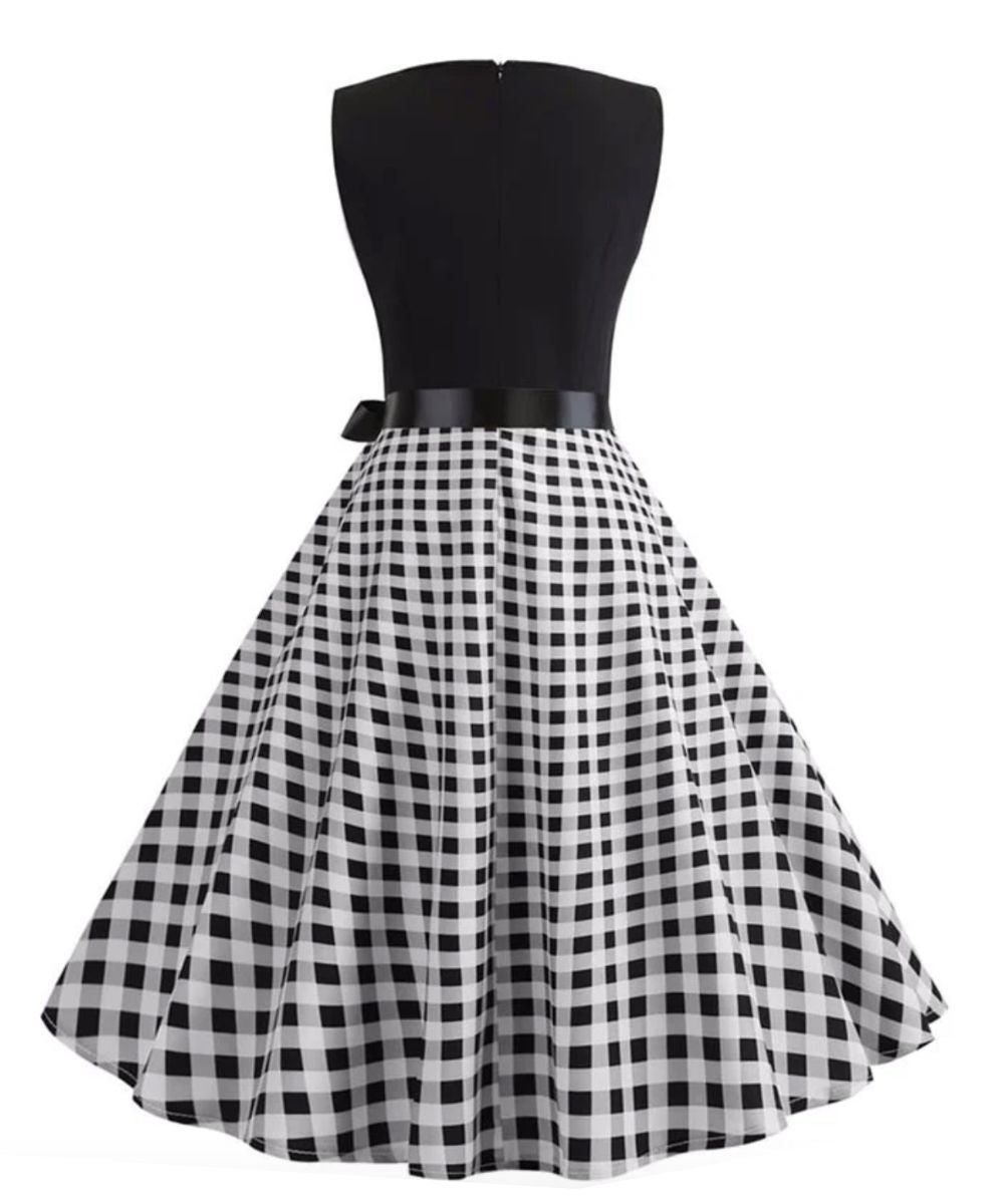 Robe année 60s Noir