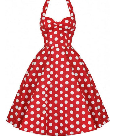 Robe Années 50 Dos Nu - Madame Vintage