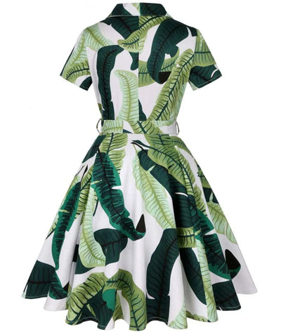 Robe Années 50 Manches - Madame Vintage