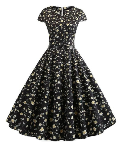 Robe Années 50 Soirée - Madame Vintage