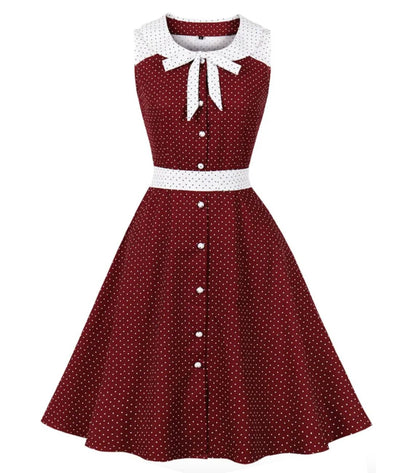 Robe Cintrée Année 50 - Madame Vintage