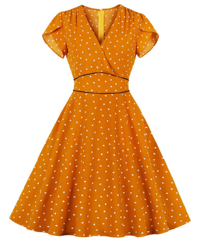 Robe Chic Année 50 - Madame-Vintage