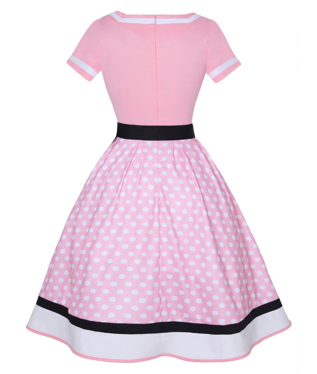 Robe Col Année 60 - Madame-Vintage