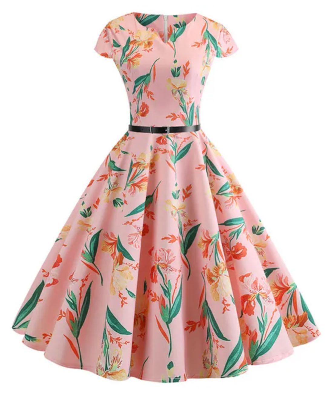 Robe Coupe Année 50 - Madame Vintage