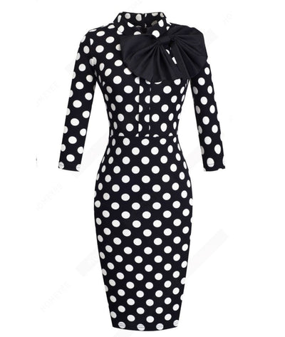 Robe Courte Année 40 - Madame Vintage 