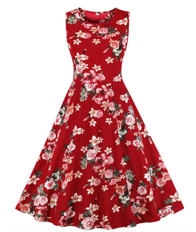 Robe Crayon Vintage Pin Up - Madame Vintage 