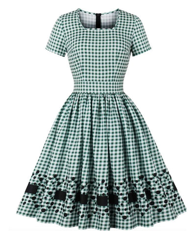 Robe Crinoline Années 40 - Madame Vintage 