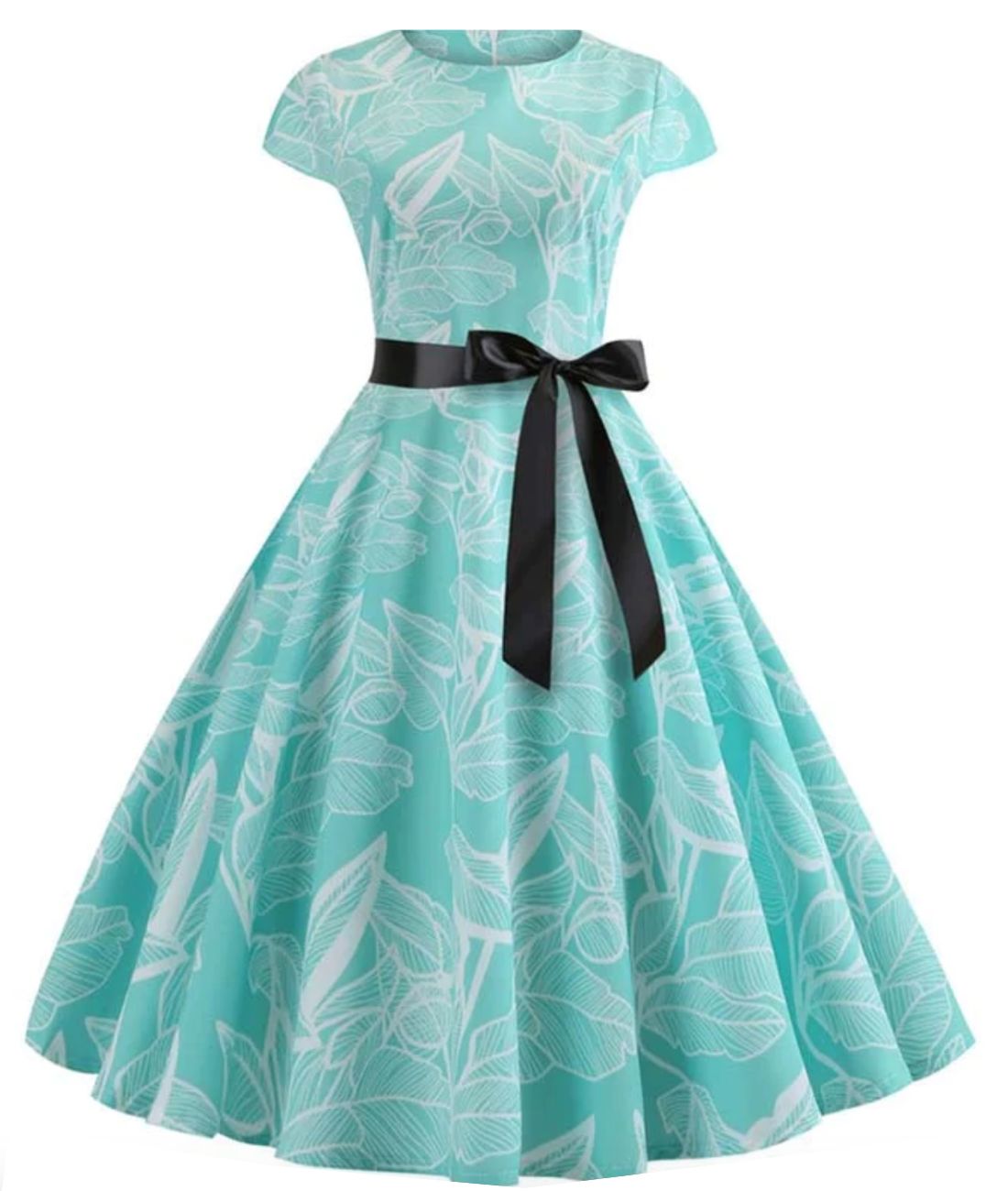 Robe De Cérémonie Style Année 50 - Madame Vintage