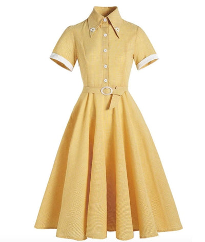 Années 30 Robe Midi Biais Glamour Vintage