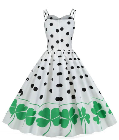 Robe D'été Des Années 50 - Madame-Vintage