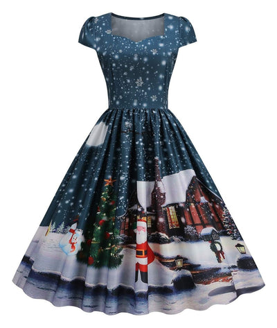 Robe Pin Up Noel - Madame Vintage